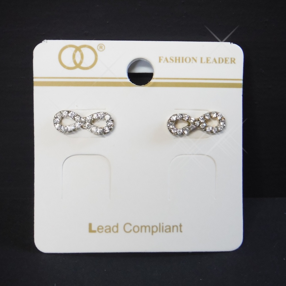 Infinity Stud Earrings
